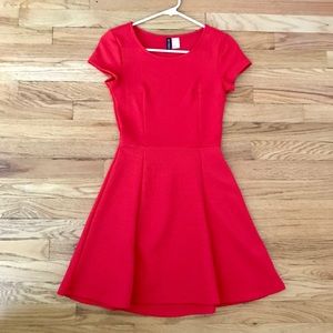 Brand new red dress, size 4 from H&M.